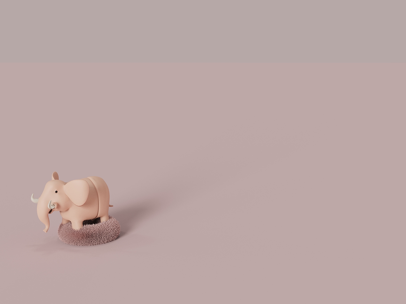 Elephants, ornaments, toys，