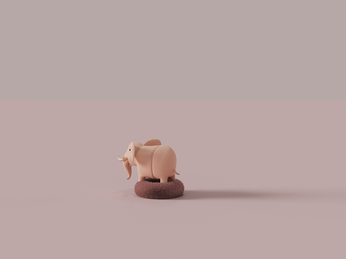 Elephants, ornaments, toys，