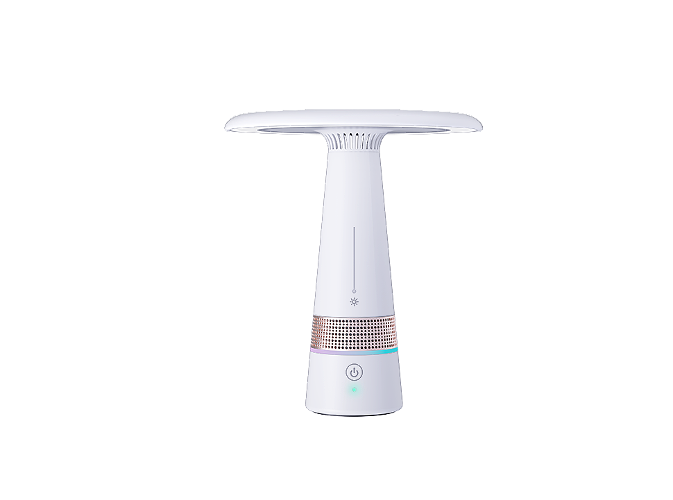 Air purification, desk lamp, home, office，