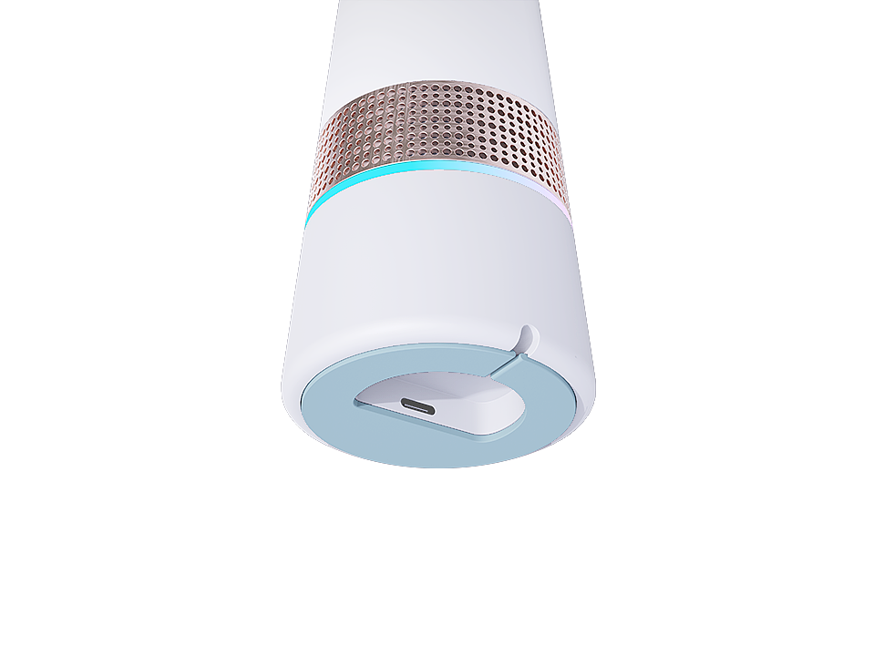 Air purification, desk lamp, home, office，