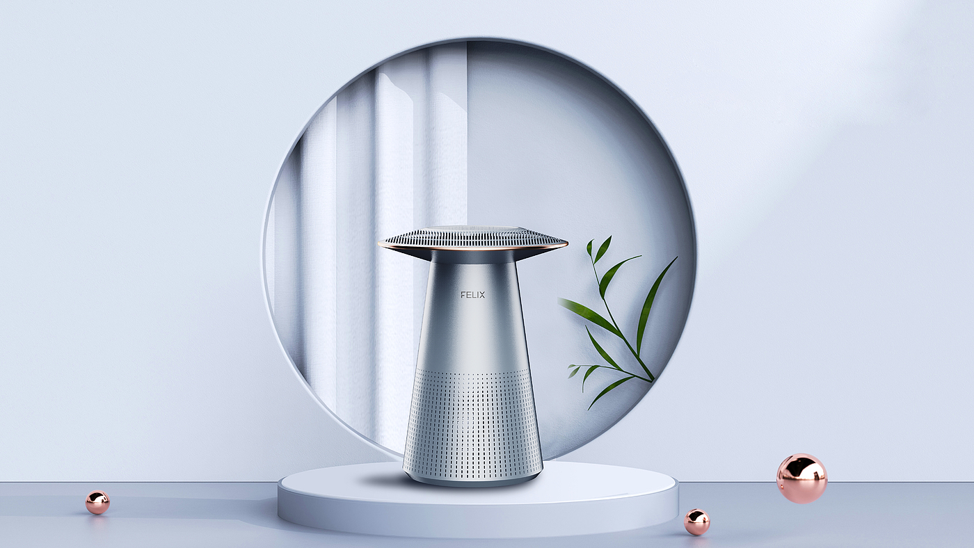 air cleaner，product design，industrial design，household electrical appliances，air，purify，