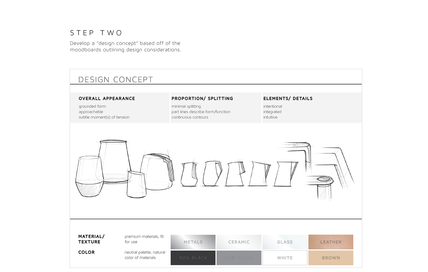 Electric kettle，product design，household electrical appliances，Geometric form，Gradual change，