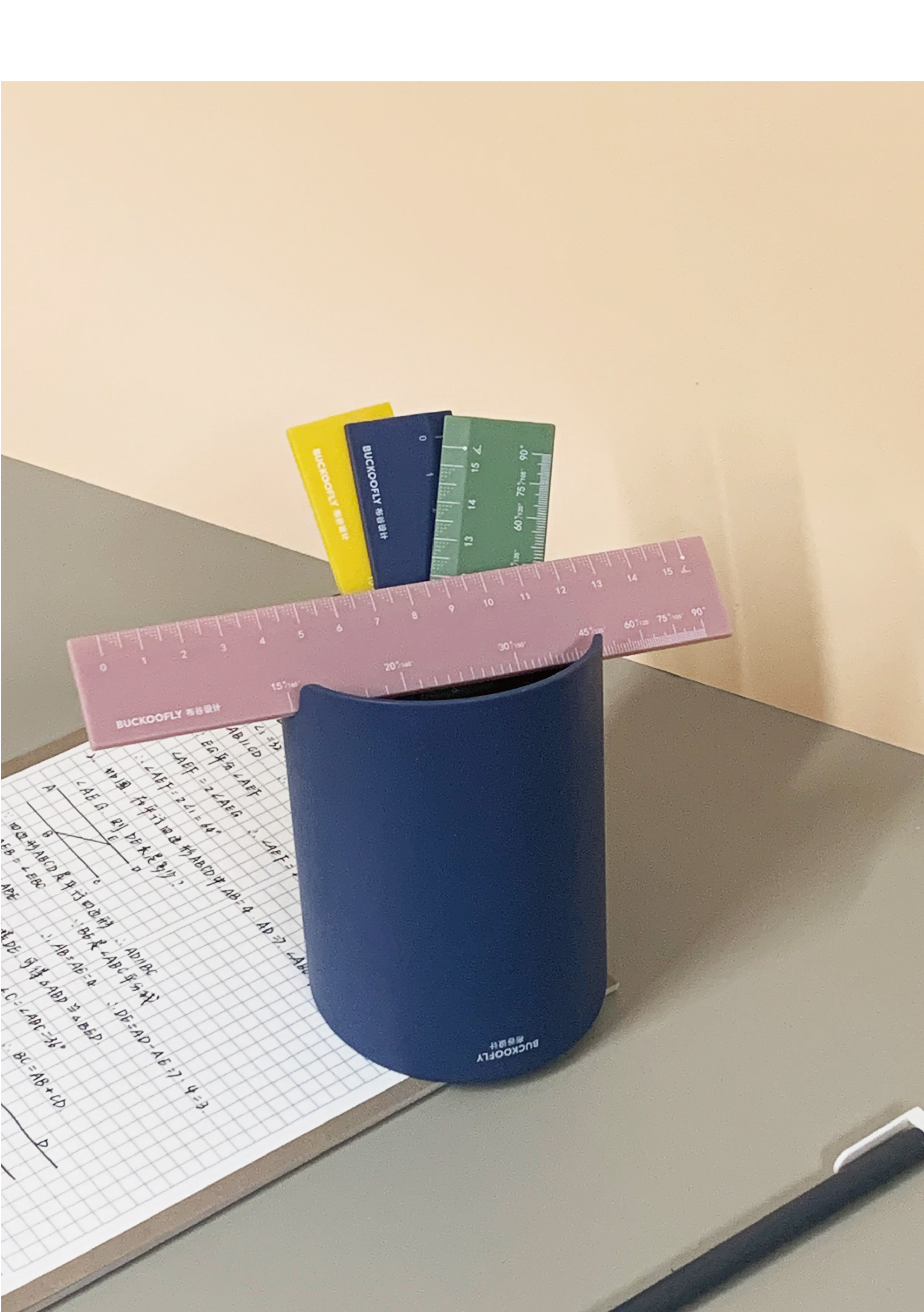 Angle ruler，Original design，Office products，Student supplies，Cuckoo design，2022 red dot award works，