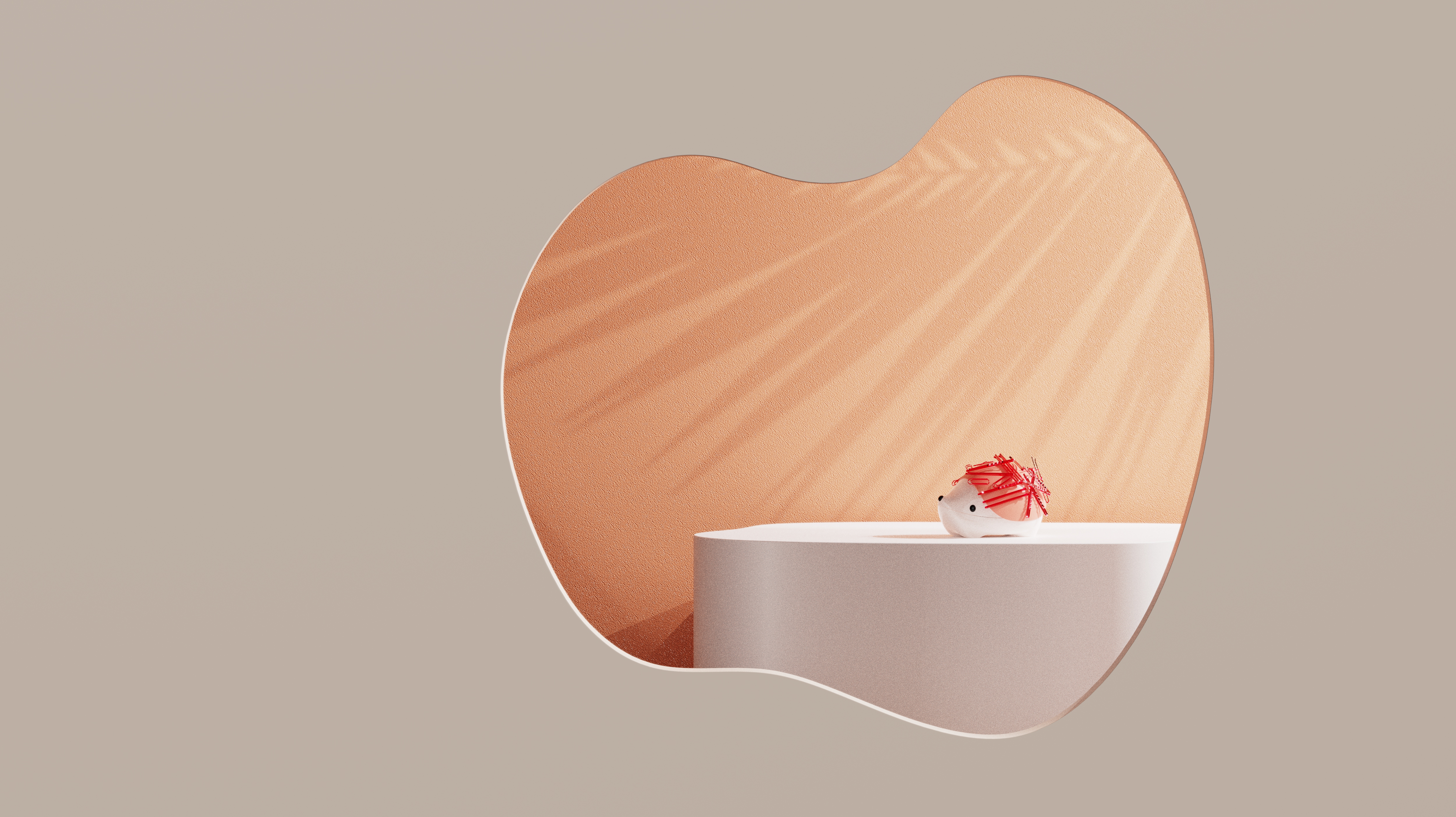 Desk storage，Pin storage，Bionics Design ，Card issuing and storage，Hedgehog storage box，