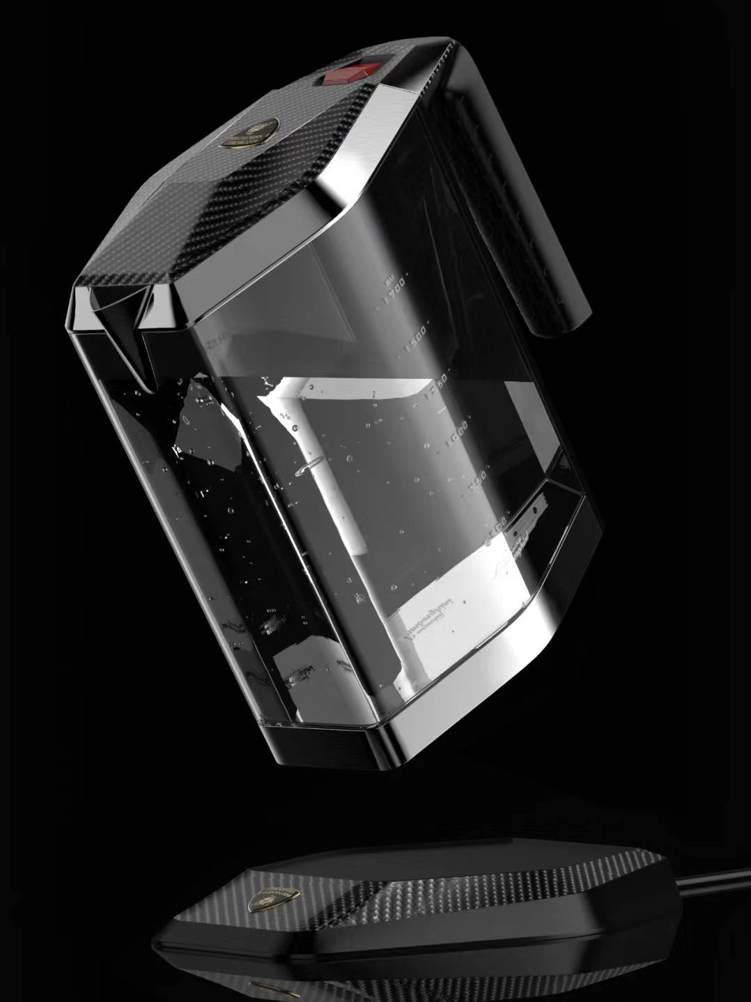 Home appliance design, electric kettle, Lamborghini,，