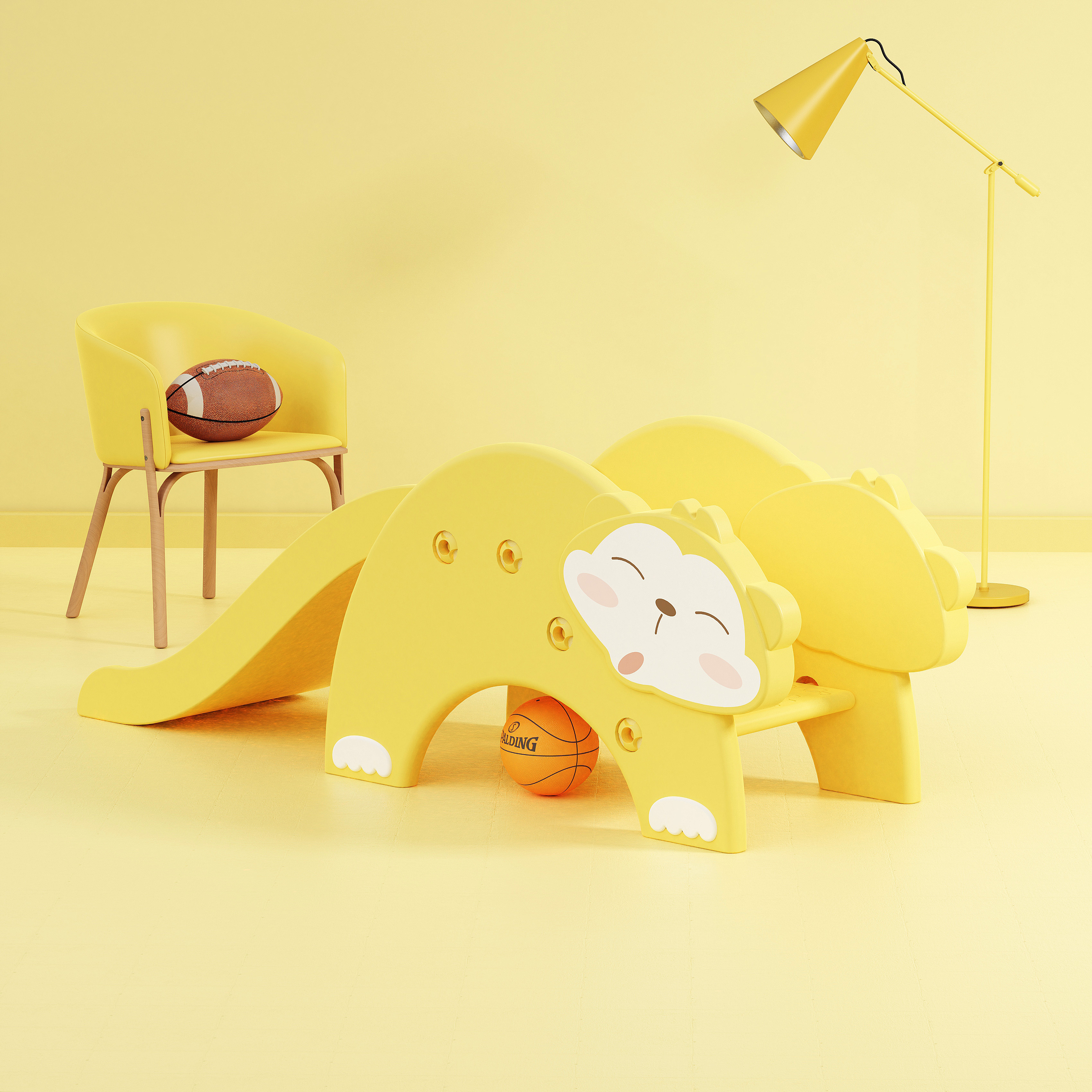 Slide，Children's slide，Toys，Mother and baby，enclosure，