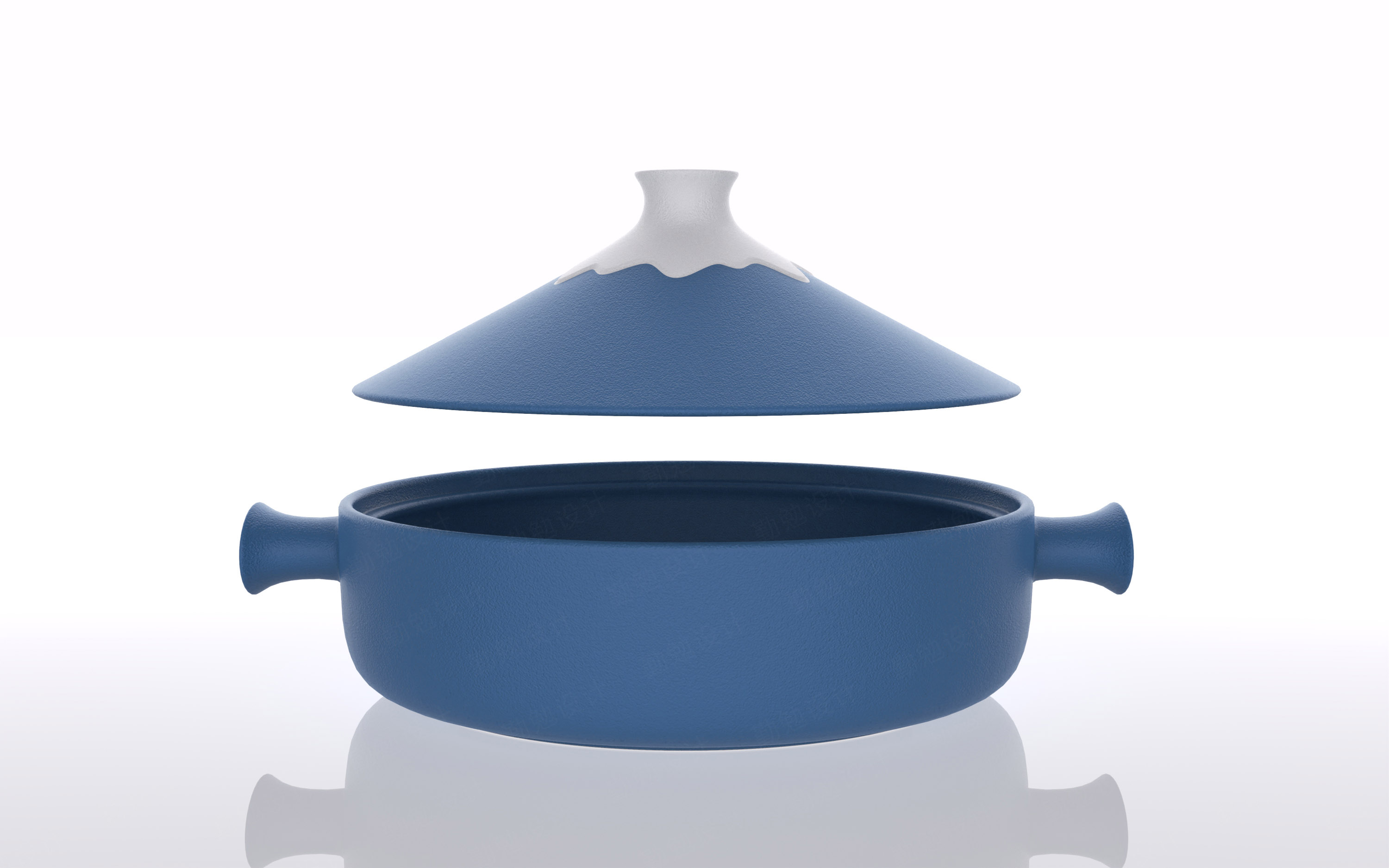 Casserole，Ceramic pot，Kitchen supplies，Life aesthetics，Fuji，Diligent design，