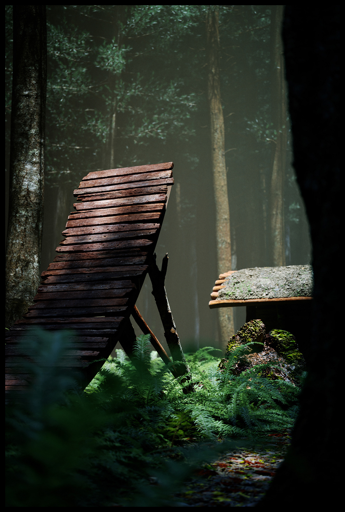 Bicycle，fictitious，park，Photography，