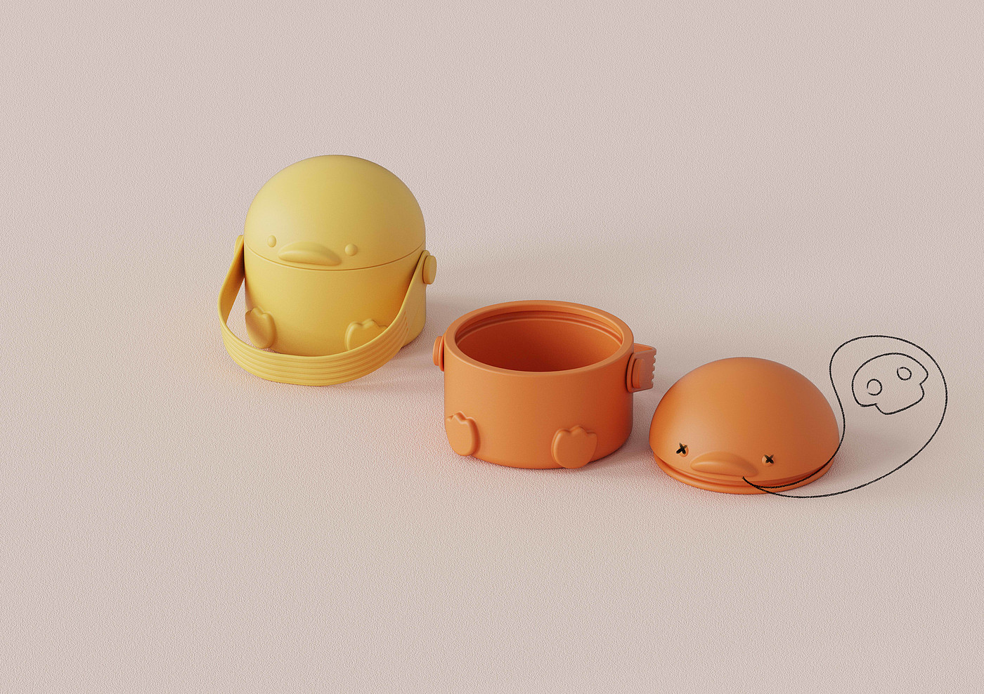 Yellow duck，