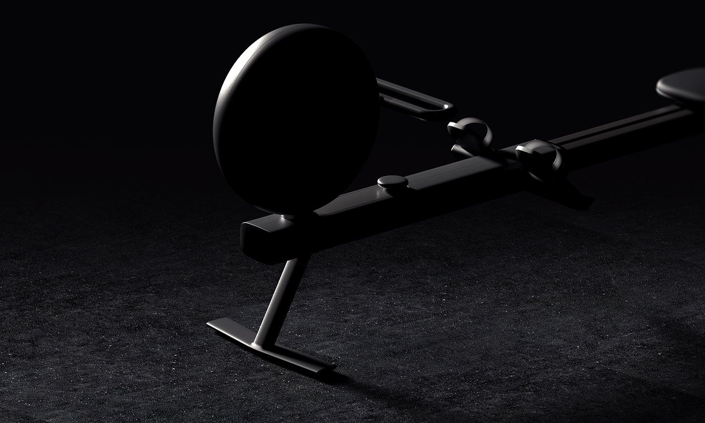 3d，industrial design，Rowing machine，Beam，concept，