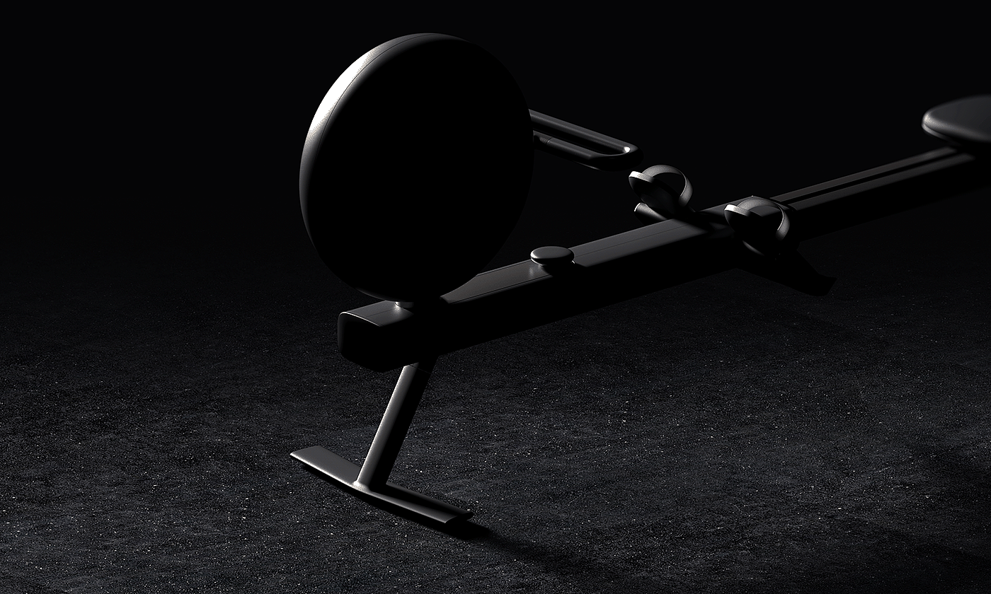 3d，industrial design，Rowing machine，Beam，concept，