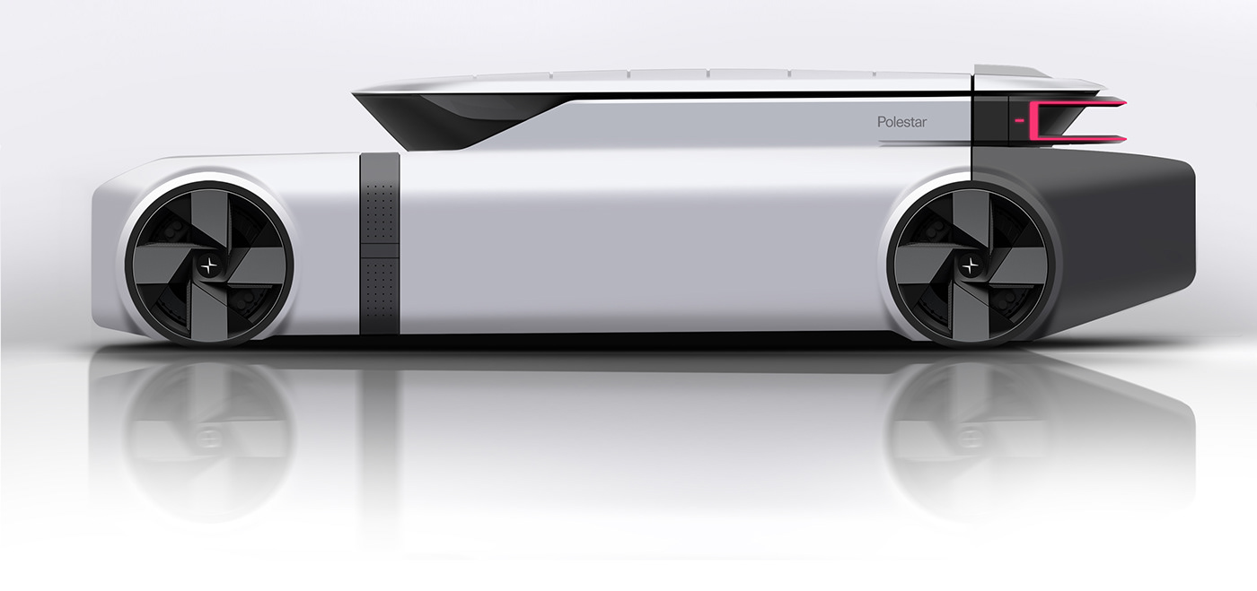 Polaris global traveler，Volvo 240 polar，Automobile design，conceptual design，