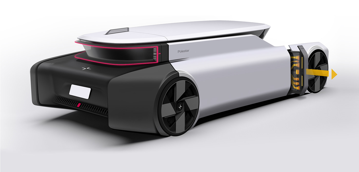 Polaris global traveler，Volvo 240 polar，Automobile design，conceptual design，