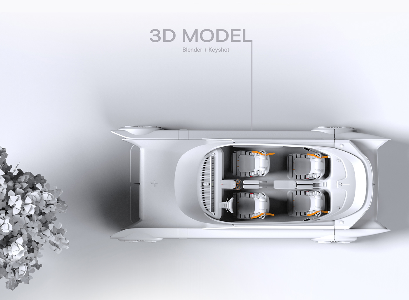 Polaris global traveler，Volvo 240 polar，Automobile design，conceptual design，
