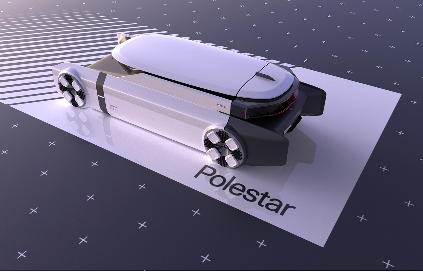 Polaris global traveler，Volvo 240 polar，Automobile design，conceptual design，