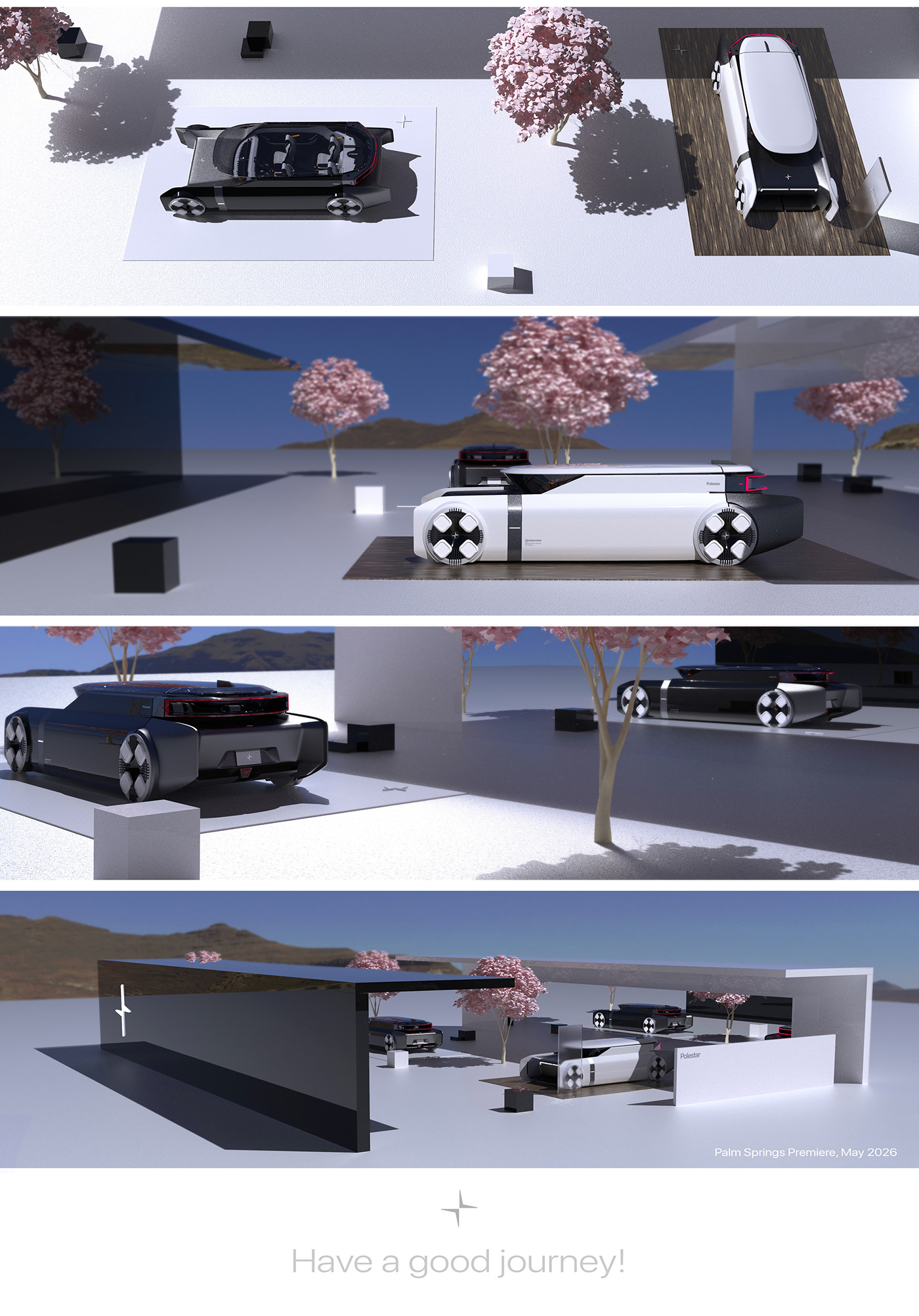 Polaris global traveler，Volvo 240 polar，Automobile design，conceptual design，