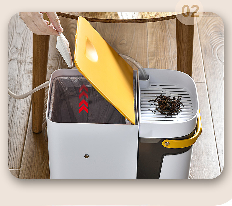 trash can，
