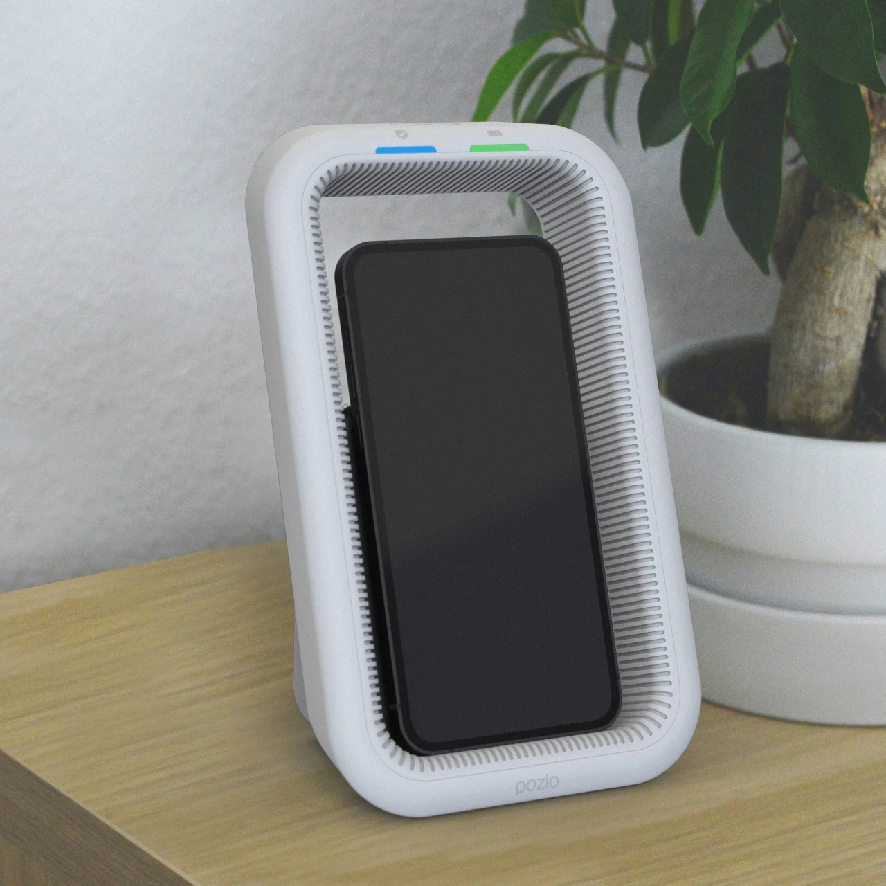 Mobile phone wireless charging stand，Position，