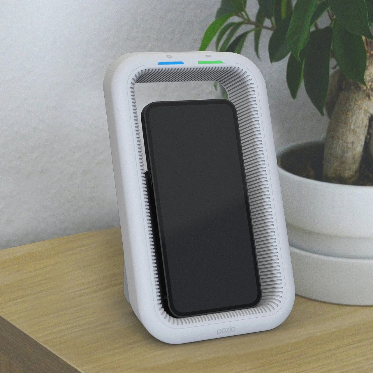 Mobile phone wireless charging stand，Position，