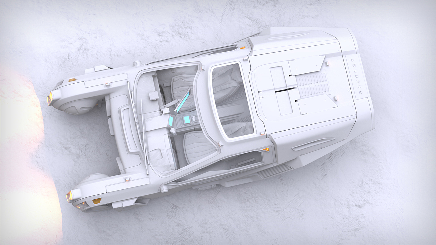 vehicle，Blade runner 2049，science fiction，Model，