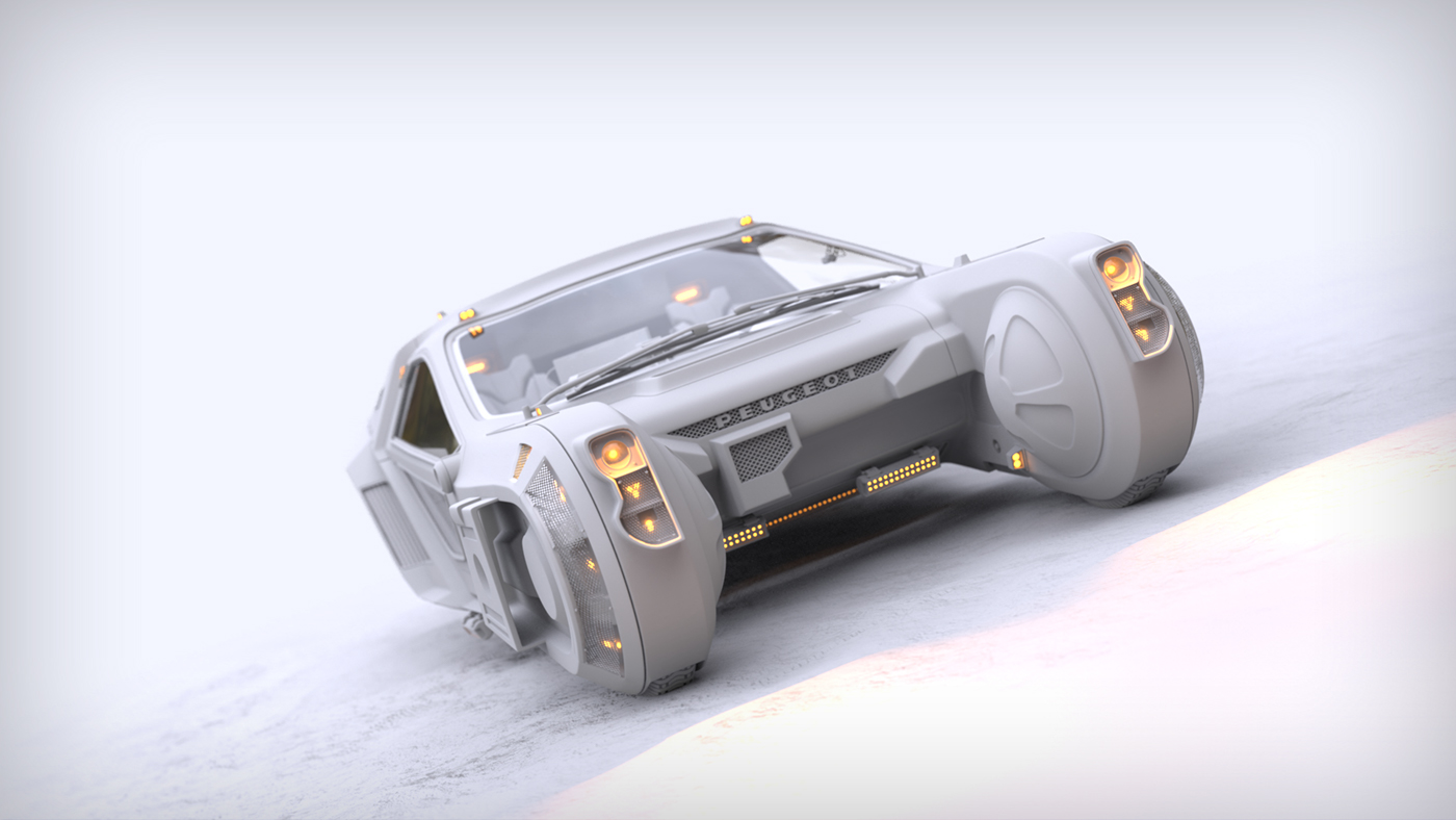 vehicle，Blade runner 2049，science fiction，Model，