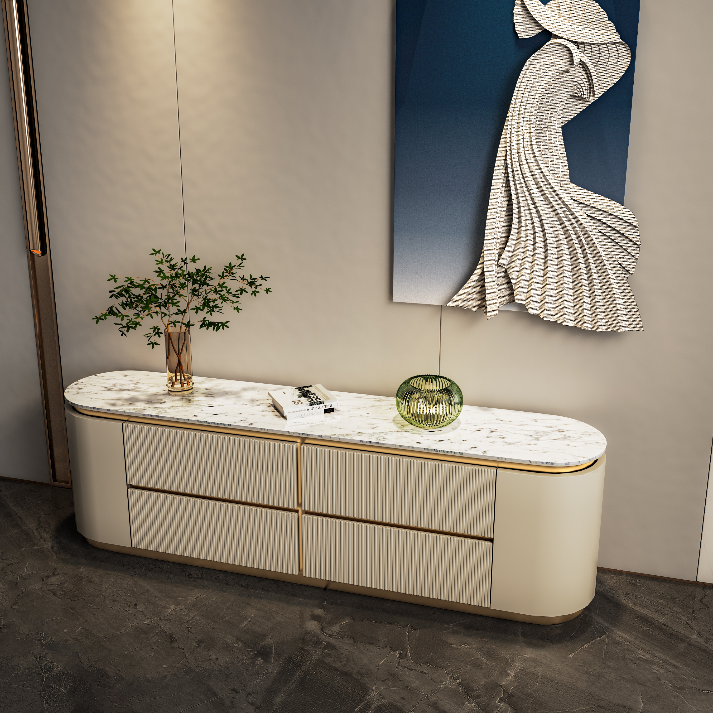 furniture，Side cabinet，