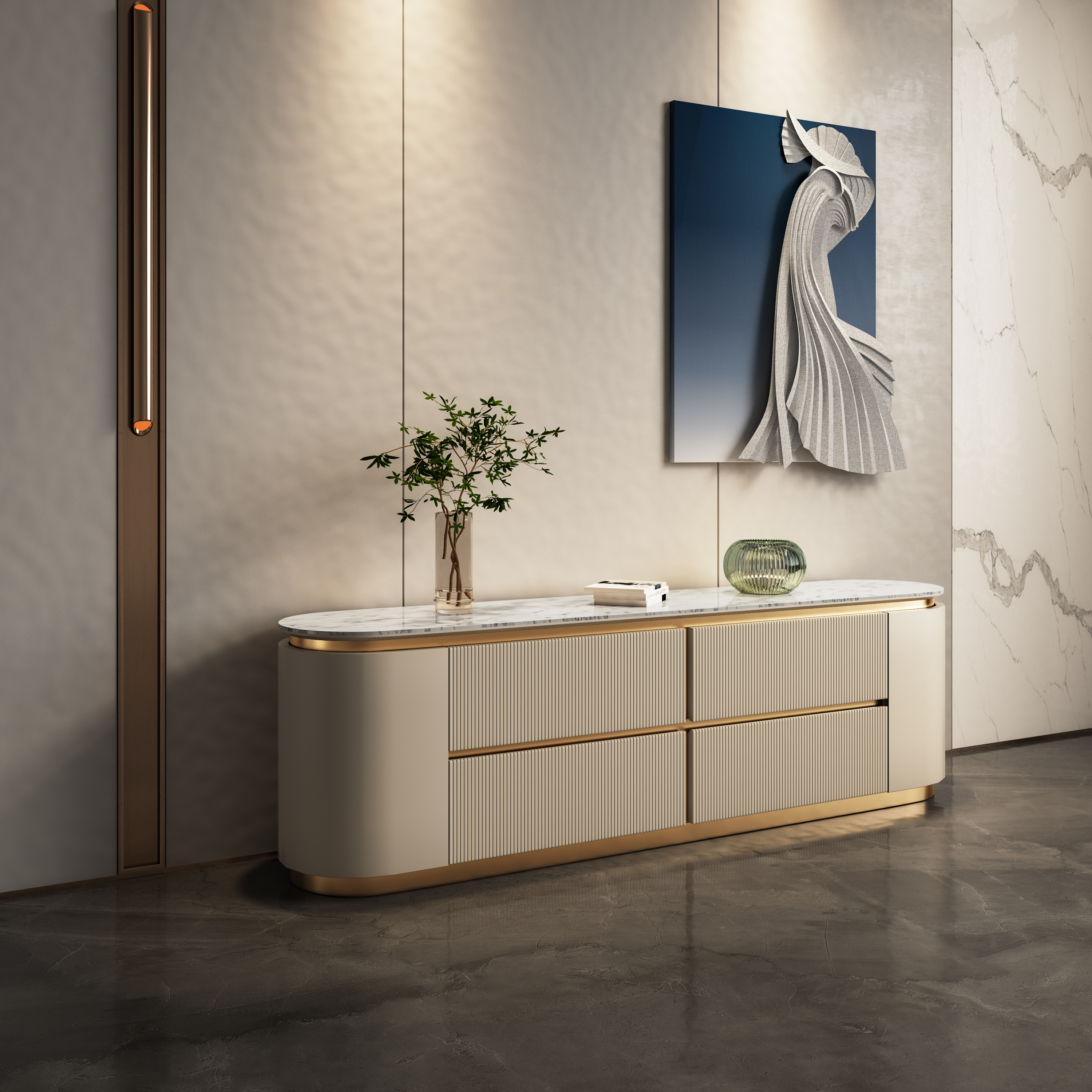 furniture，Side cabinet，