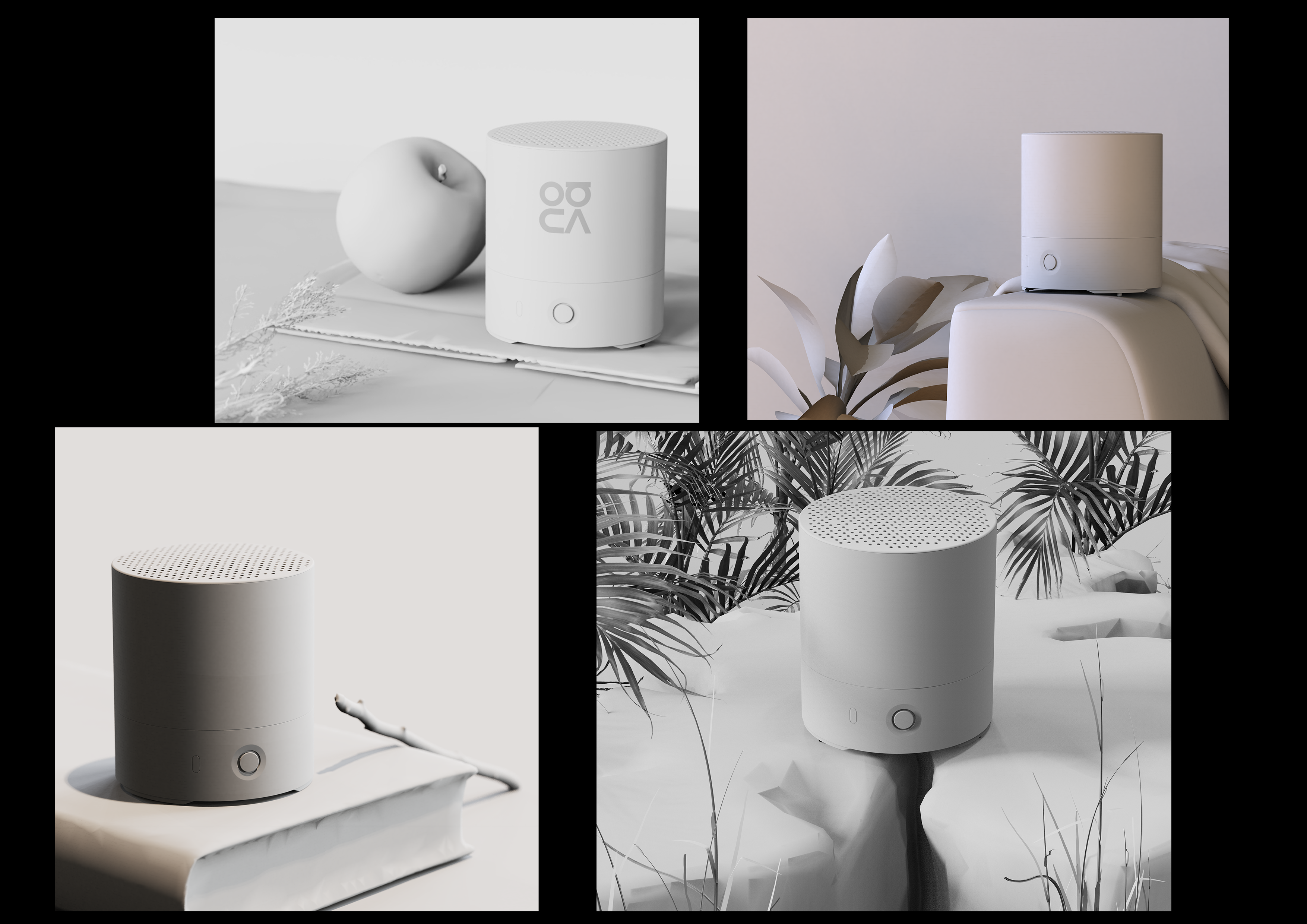 Product rendering，keyshot，3C rendering，Huawei Nova speaker，Huawei mini speaker，