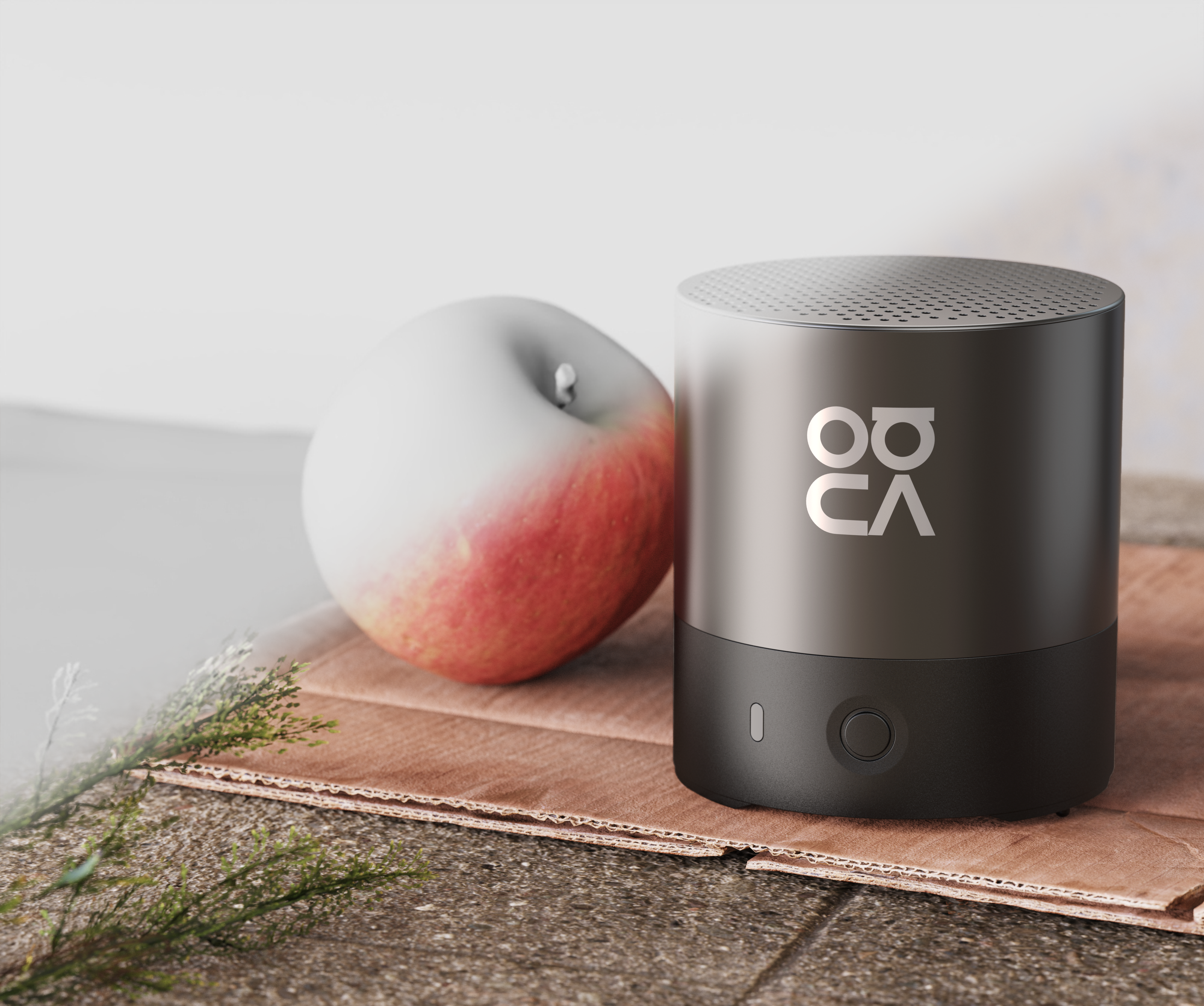 产品渲染,keyshot,3c渲染,华为nova音箱,华为mini音箱