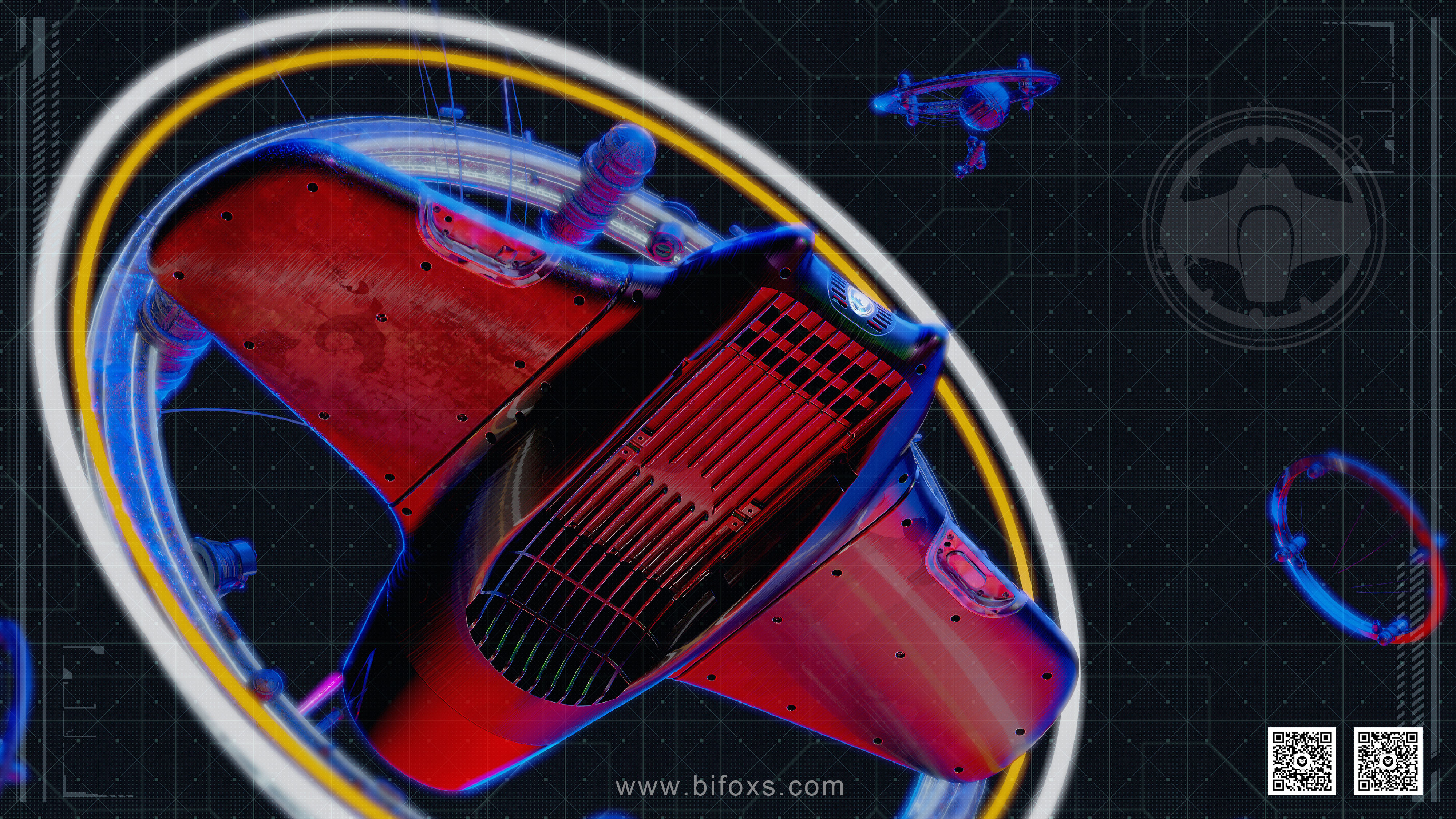 Bifox，White fox design，industrial design，product design，Sea Scooter ，Underwater movement，Manta Ray，originality，