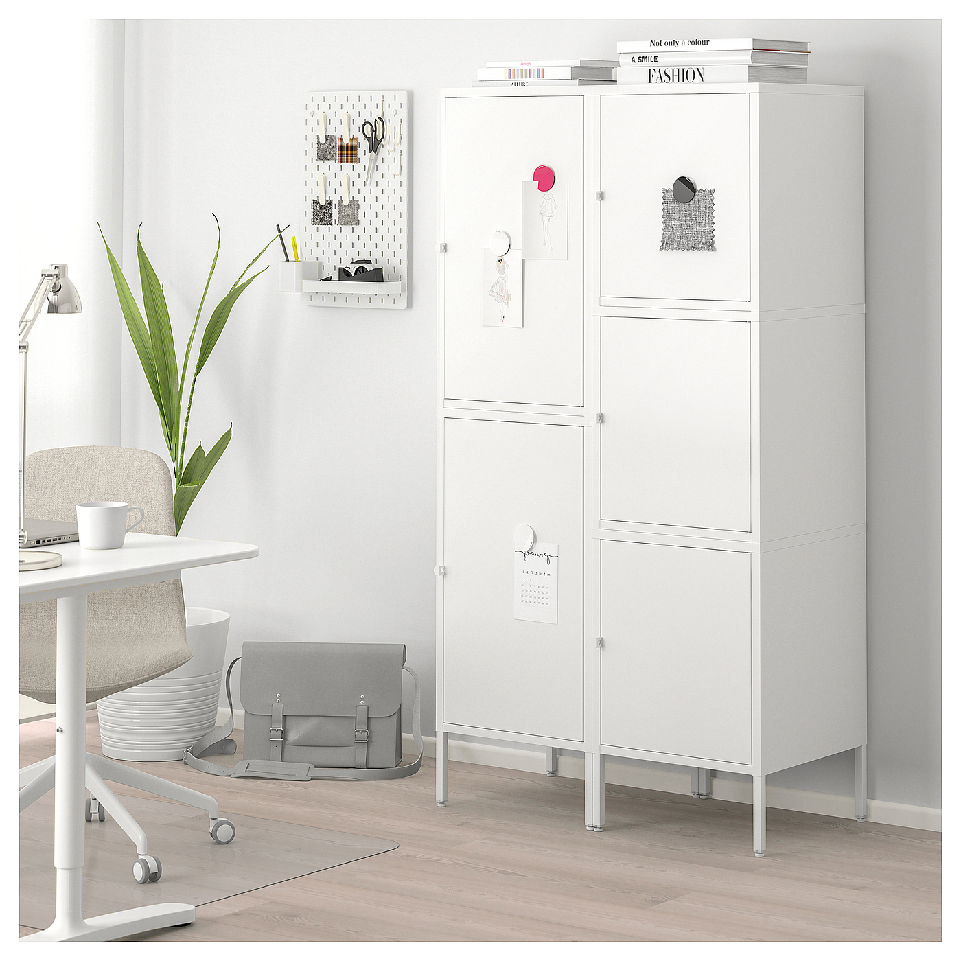 IKEA，Hallan，cabinet，white，IKEA，