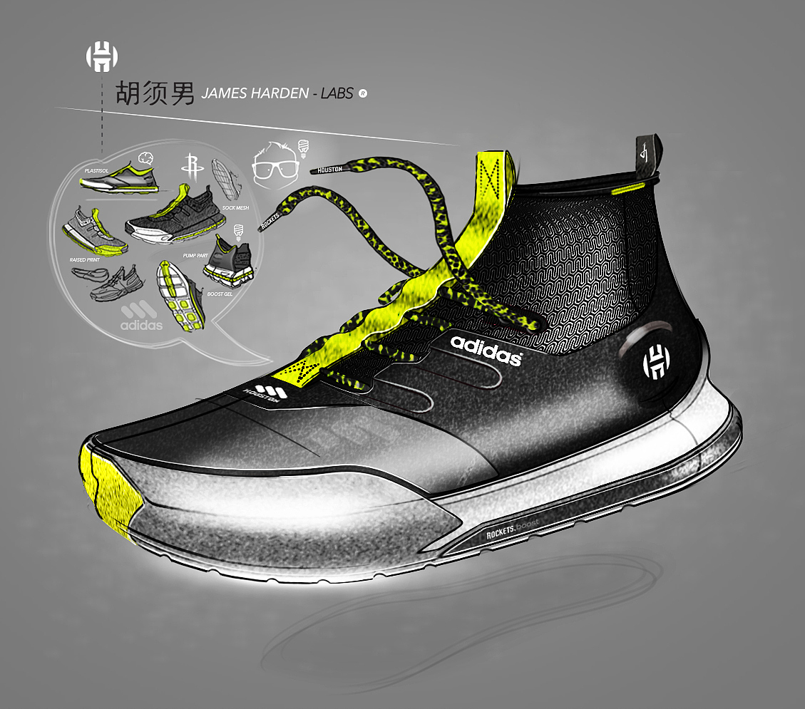 motion，shoes，ps，Ubee ，painting，Hand drawn，