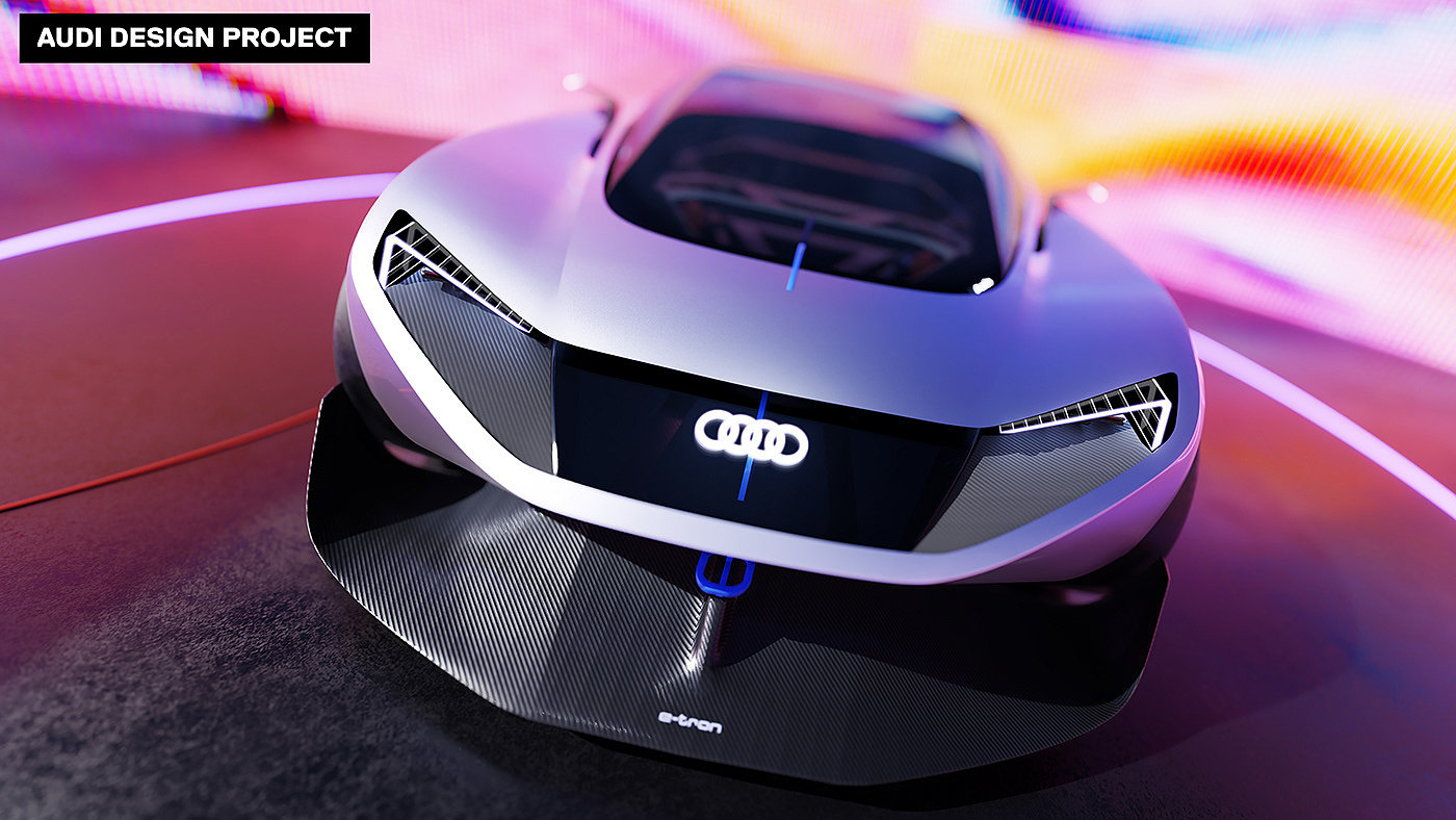 audi，automobile，Automatic driving，concept，