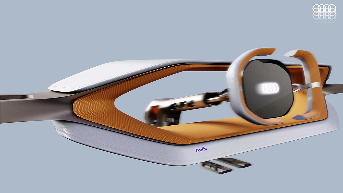audi，automobile，Automatic driving，concept，