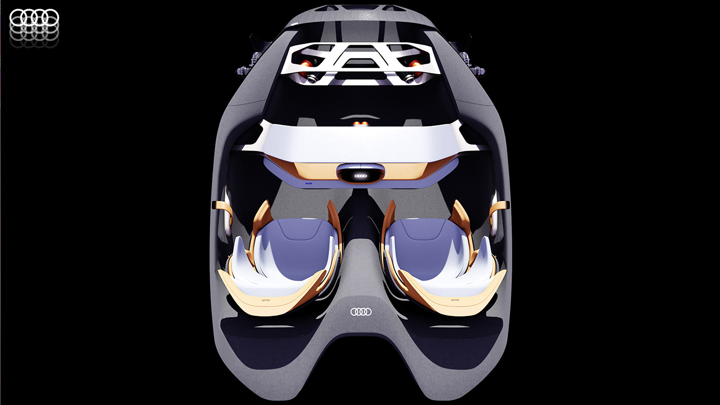 audi，automobile，Automatic driving，concept，