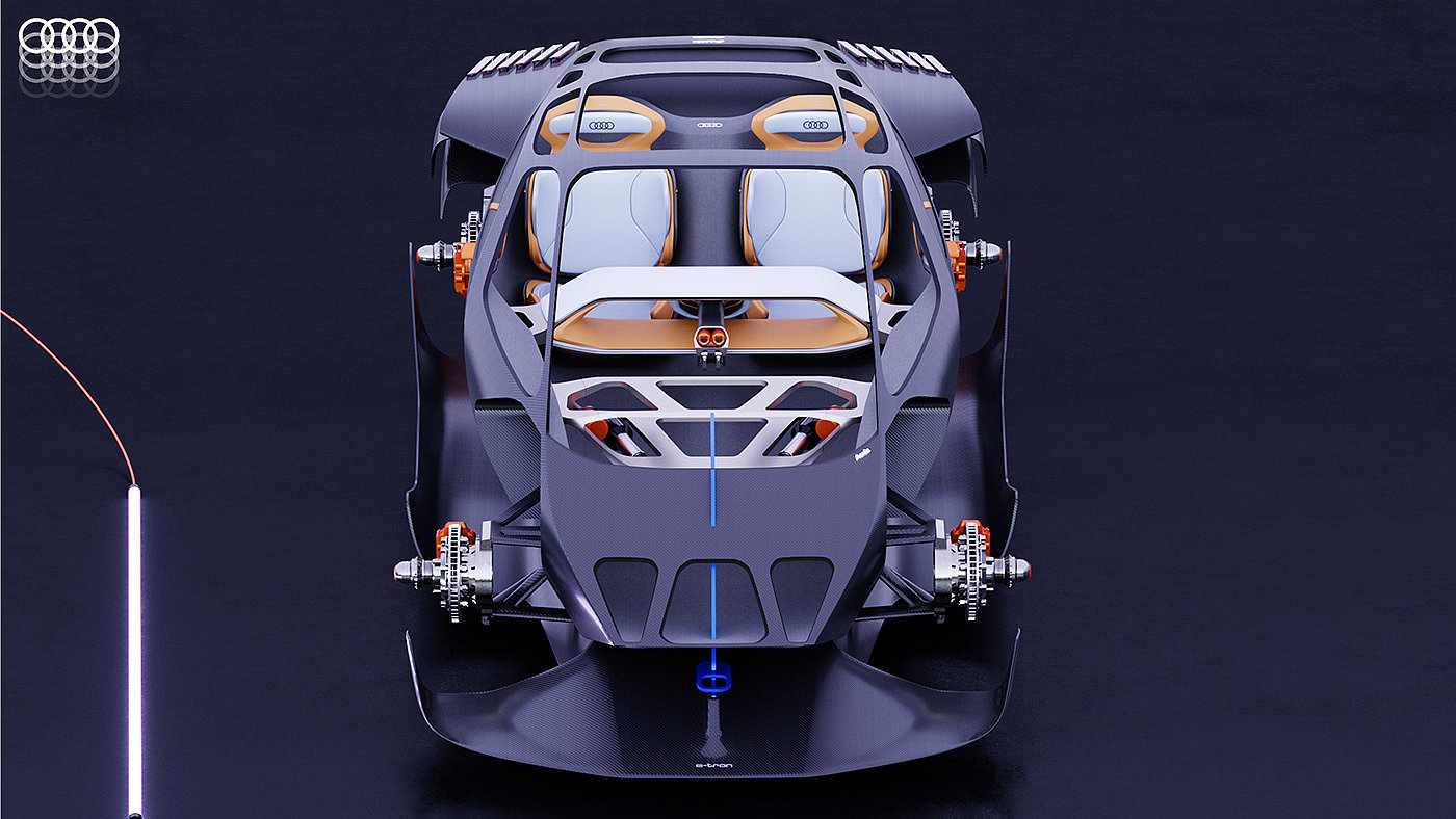 audi，automobile，Automatic driving，concept，