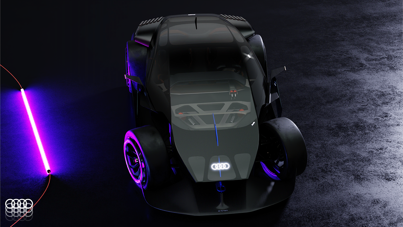 audi，automobile，Automatic driving，concept，