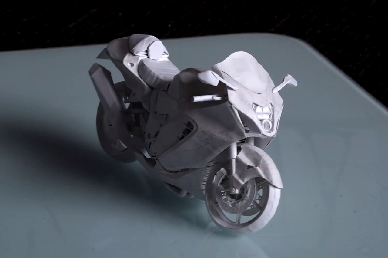 motorcycle，paper，Model，