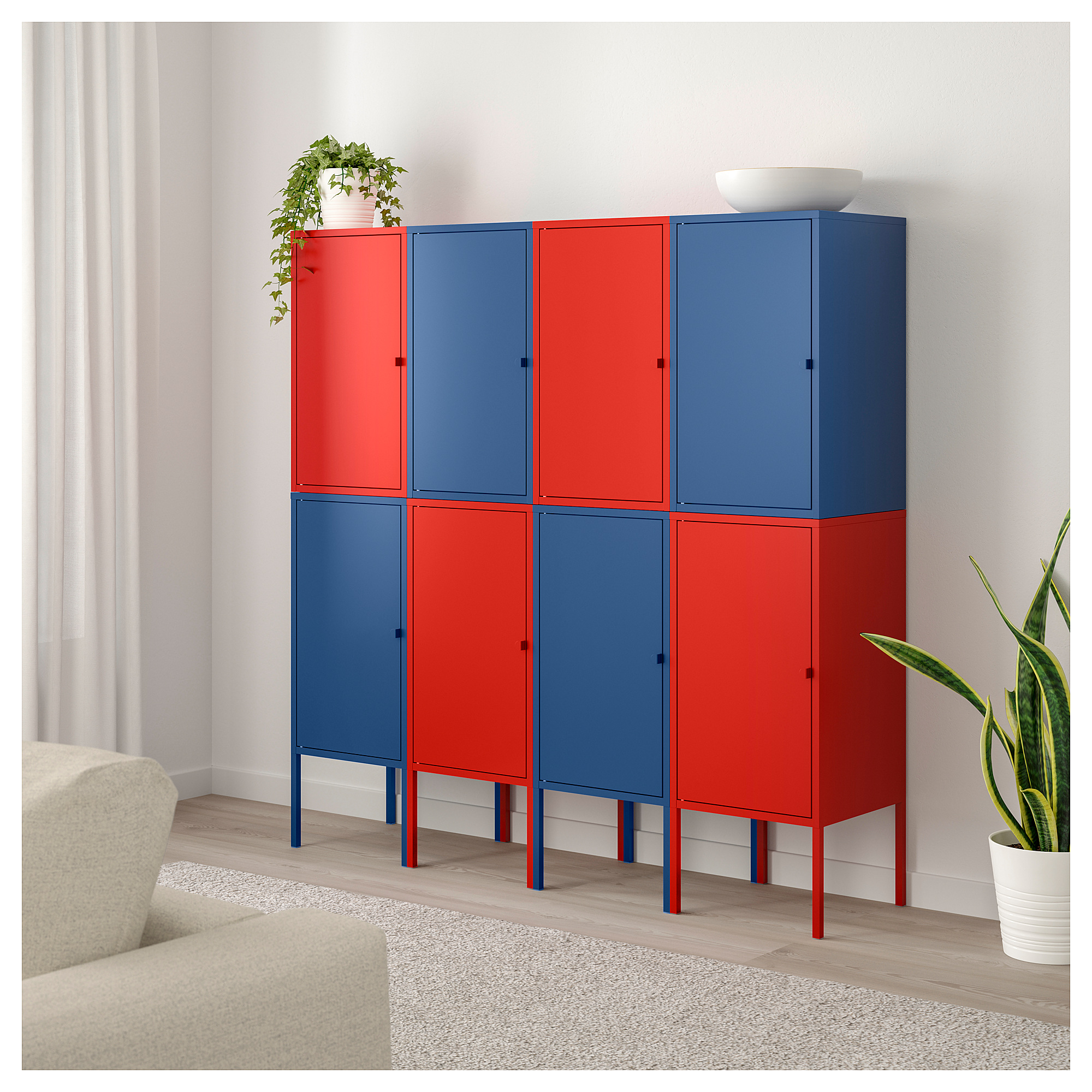 IKEA，Lixhult storage combination，cabinet，IKEA，