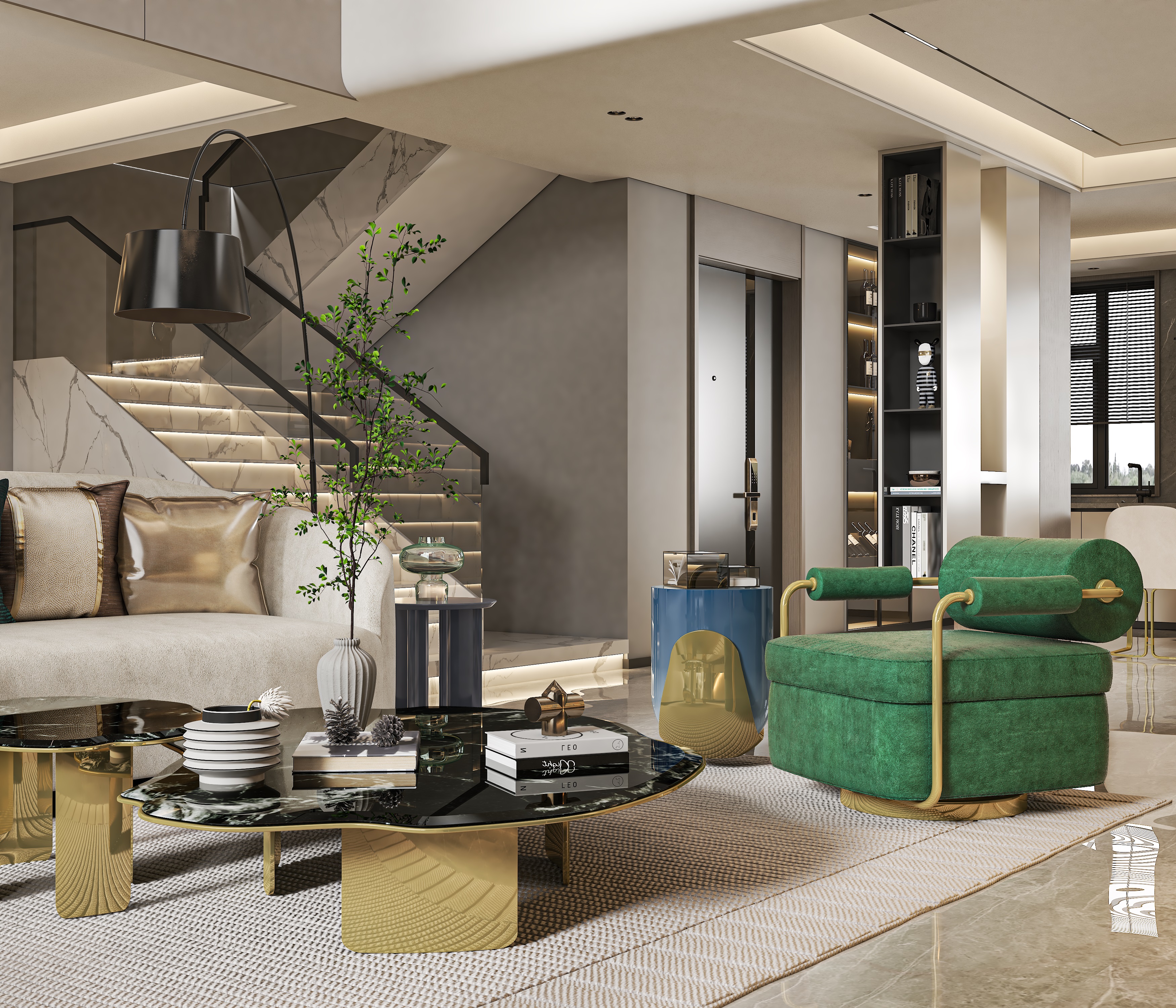 furniture，a living room，sofa，tea table，