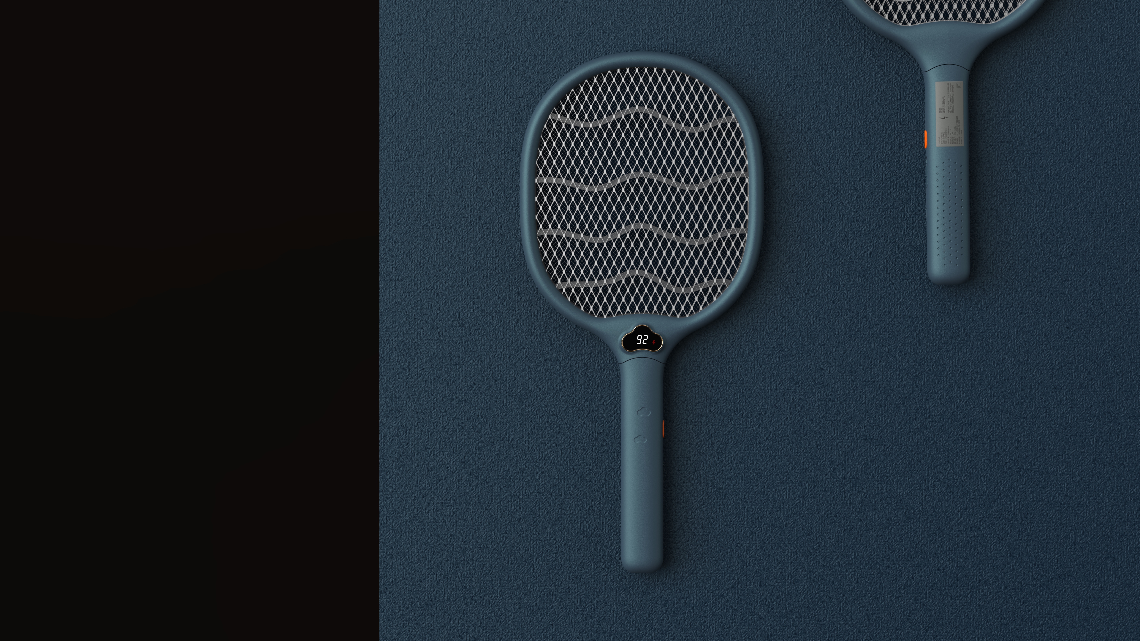 Electric mosquito swatter, innovative design, clouds,，
