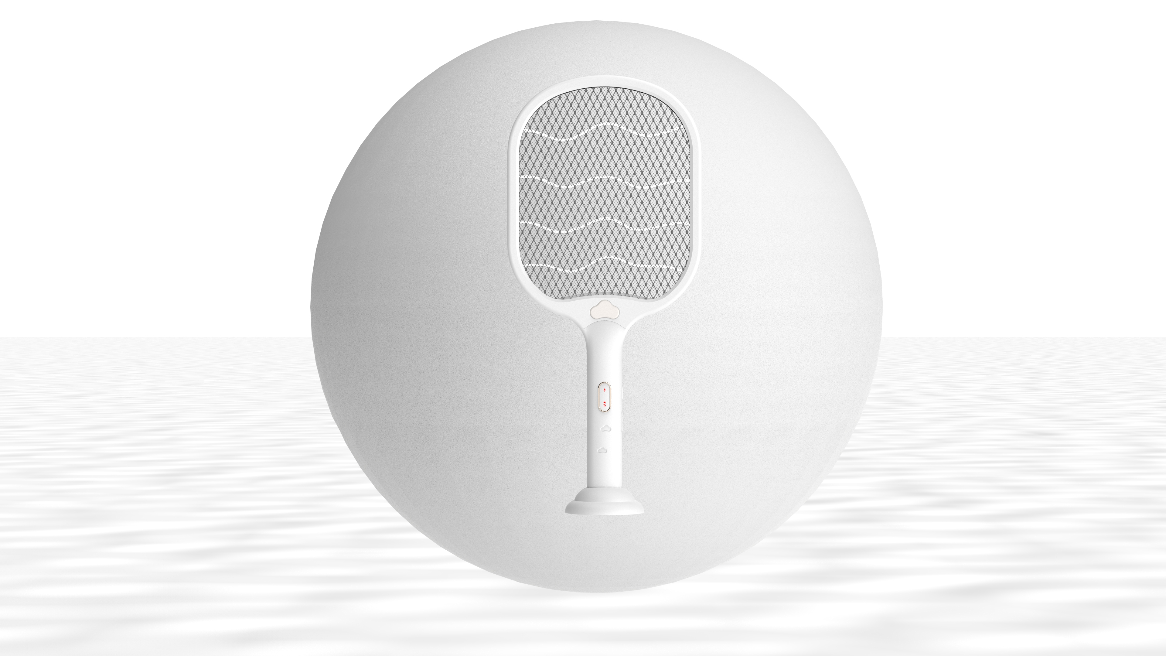 Electric mosquito swatter, innovative design, clouds,，