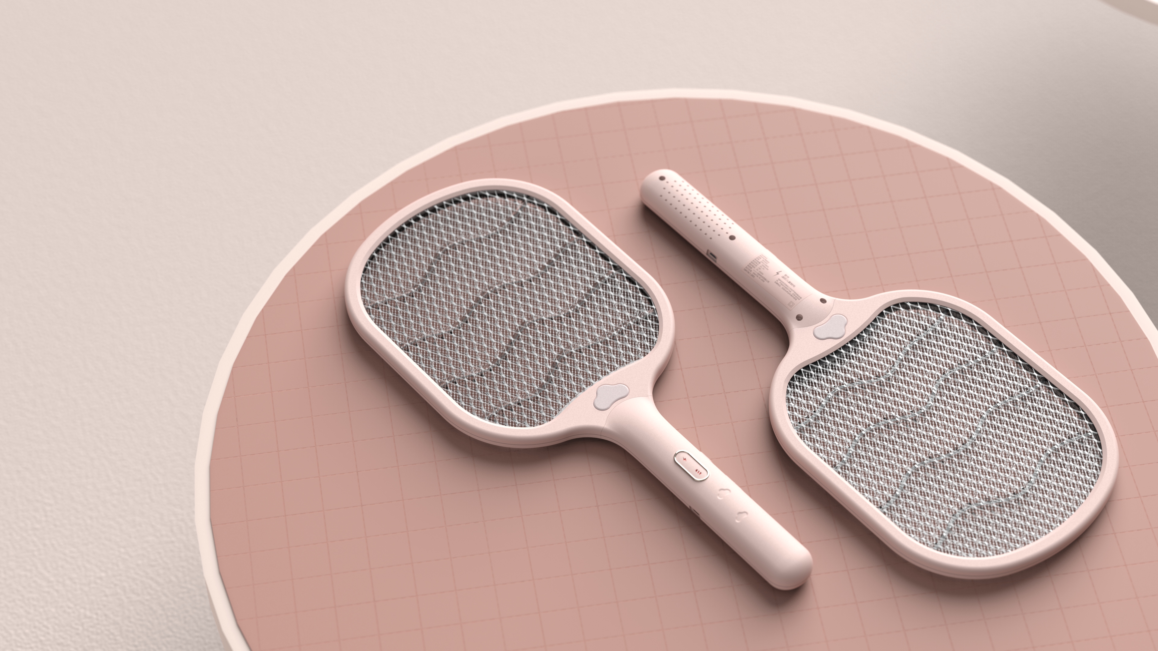 Electric mosquito swatter, innovative design, clouds,，