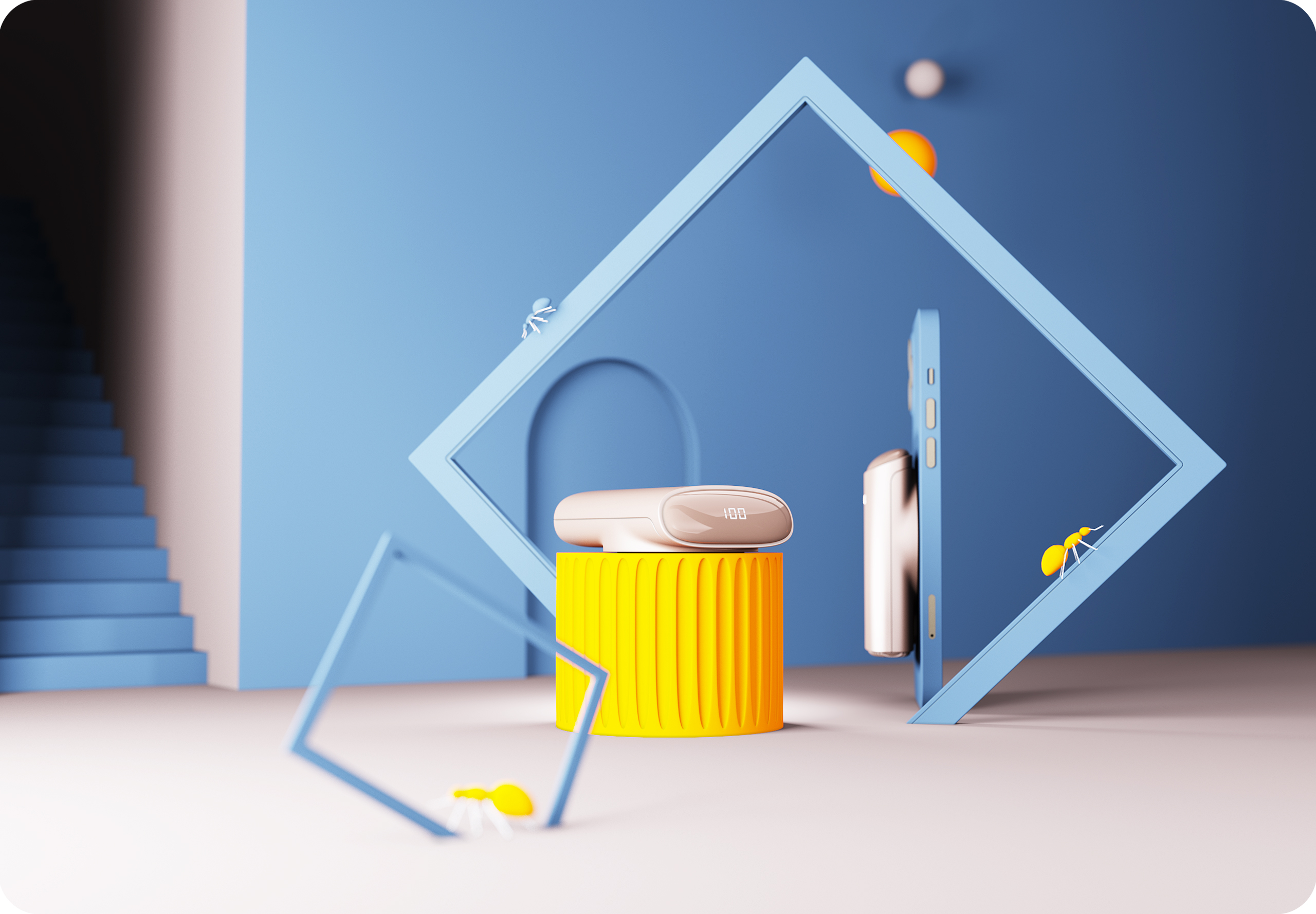 Magnetic suction wireless charging，portable source，