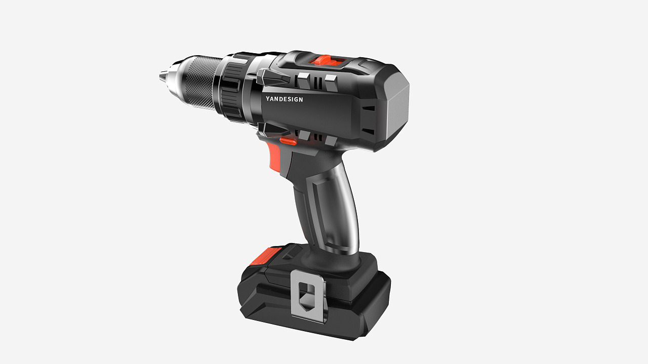 Power tool design，product design，industrial design，Appearance design，Appearance design of electric drill，