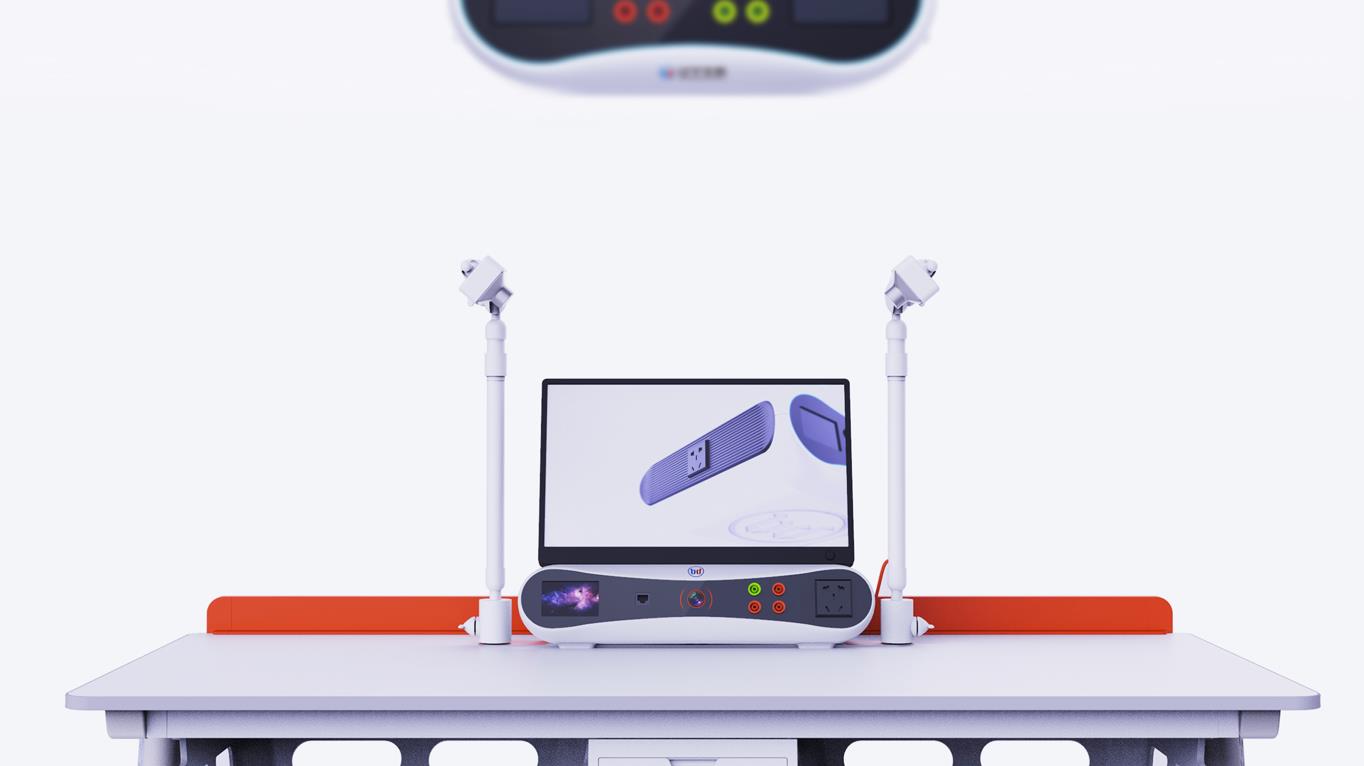 Educational equipment, intelligent technology, hoisting power supply, desk，