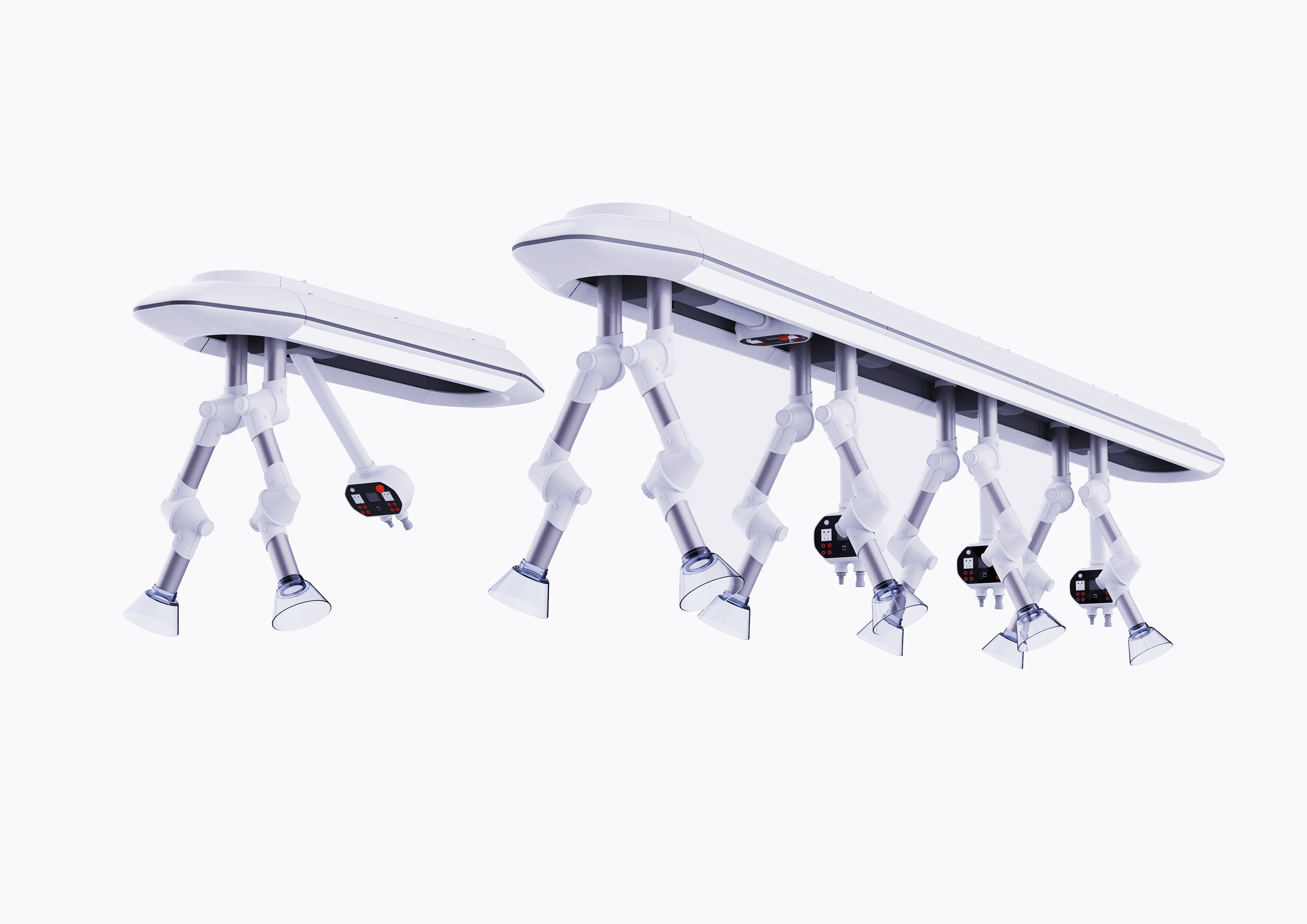 Educational equipment, intelligent technology, hoisting power supply, desk，