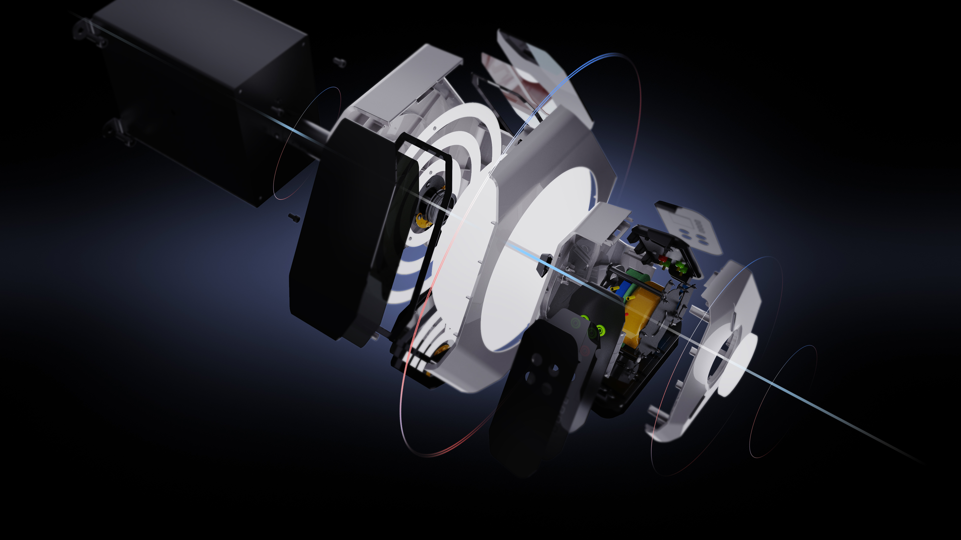 Educational equipment, intelligent technology, hoisting power supply, desk，