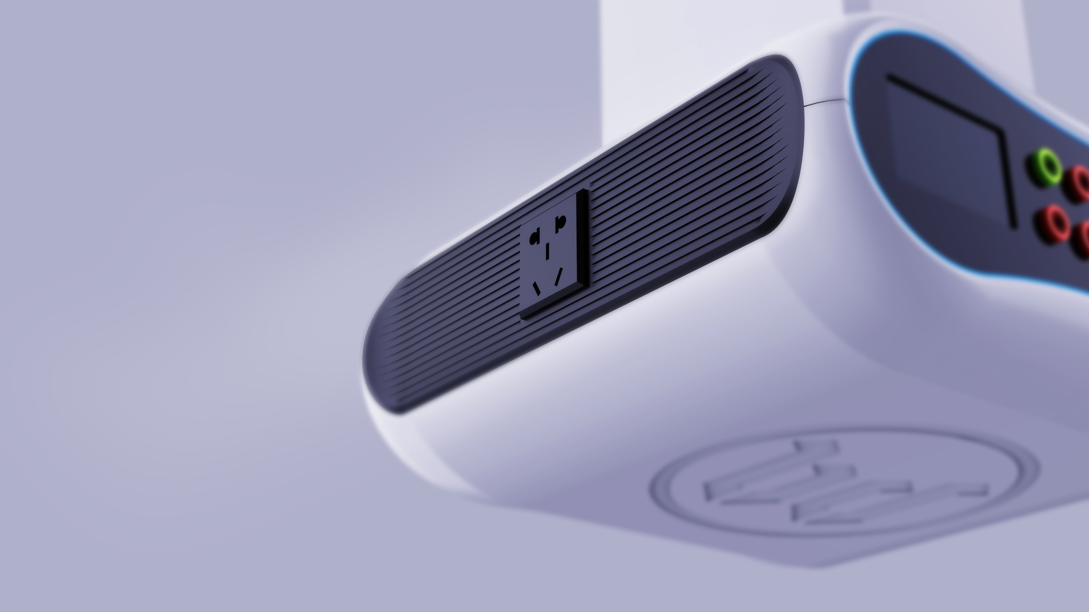 Educational equipment, intelligent technology, hoisting power supply, desk，