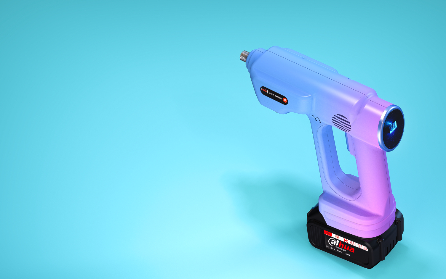 Lithium water gun，